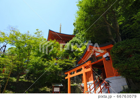 源平合戦ゆかりの寺  神戸の名刹  須磨寺  出世稲荷と三重塔 66763079