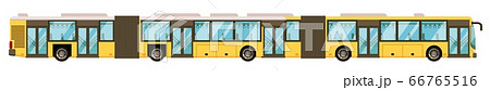 Articulated bus icon isolated on white background Articulated bus icon isolated on white background 66765516