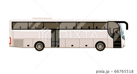 City bus for transportation on white background City bus for transportation on white background 66765518
