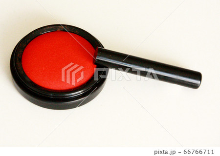 印鑑と朱肉1 印鑑と朱肉1 66766711