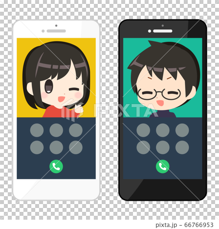 智能手機智能手機呼叫屏幕設置圖 66766953