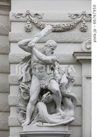 Hercules fighting the Hydra, Hofburg, Vienna 66767950