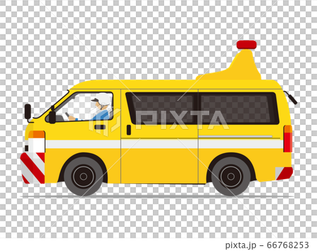 高速パトロール隊、交通管理隊、高速道路、作業車(横向き) 高速パトロール隊、交通管理隊、高速道路、作業車(横向き) 66768253