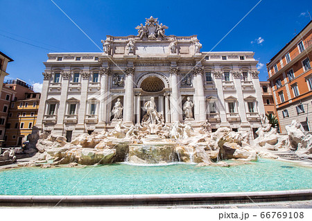 The Trevi Fountain in Rome Italy The Trevi Fountain in Rome Italy 66769108