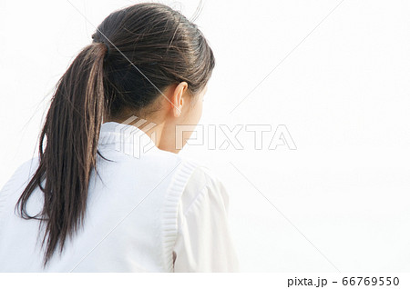 女子高校生の後ろ姿 女子高校生の後ろ姿 66769550
