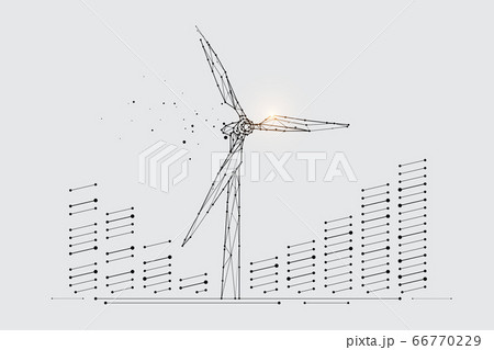 The particles, geometric art, line, and the dot of The particles, geometric art, line, and the dot of 66770229