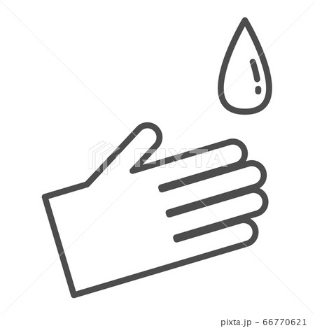 ベクター 手 清潔 アイコン イラストのイラスト素材