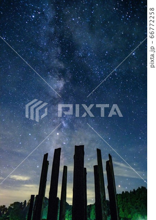 石川県・能登町 能登半島の星空 66772258