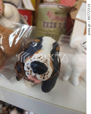 バセットハウンド 和紙の犬 犬手作り バセットハウンド 和紙の犬 犬手作り 66772319