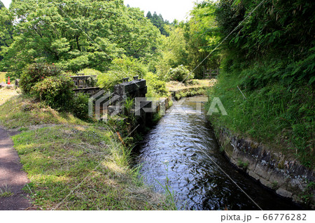 通潤橋周辺の風景 豊かな水に潤う里山 通潤橋周辺の風景 豊かな水に潤う里山 66776282