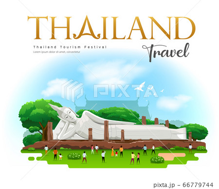 Reclining Buddha, Khun Inthapramun Temple thailand Reclining Buddha, Khun Inthapramun Temple thailand 66779744
