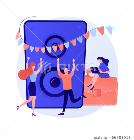 Corporate event vector concept metaphor 66783913