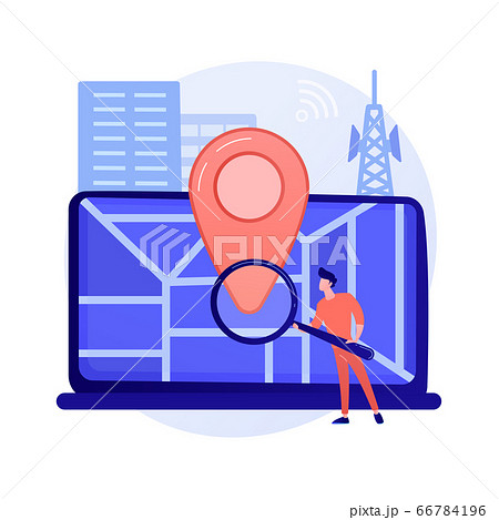 Location based advertisement vector concept metaphor Location based advertisement vector concept metaphor 66784196