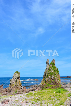 トトロ岩　権現岩　輪島市 66788767