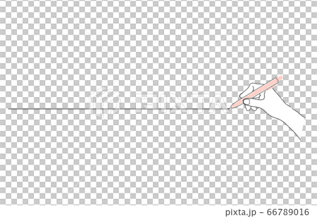 線を引く 線を引く 66789016