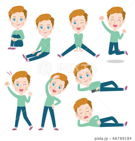 cute type blonde dad_exercise cute type blonde dad_exercise 66789184