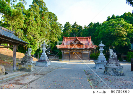久麻加夫都阿良加志比古神社 拝殿 七尾市 久麻加夫都阿良加志比古神社 拝殿 七尾市 66789369