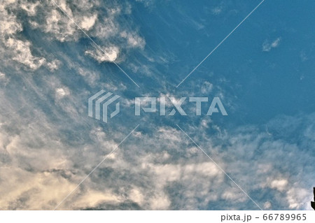 夕空と雲 夕空と雲 66789965