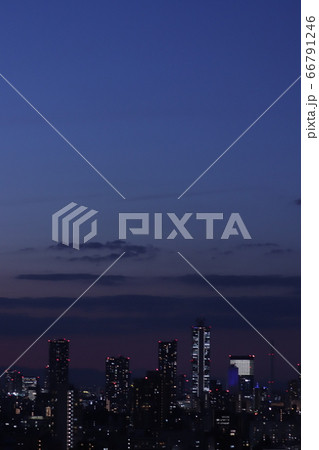 夜景 都会の夜 空 夜の景色 夜景 都会の夜 空 夜の景色 66791246