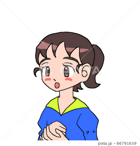 納得する女の子 66791639