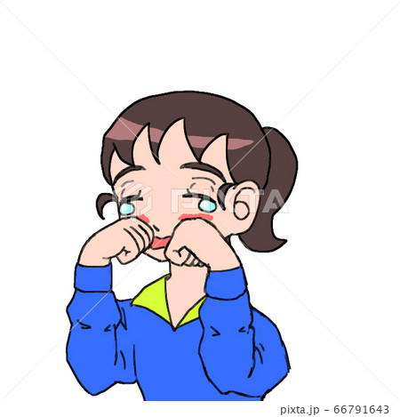 泣く女の子 66791643