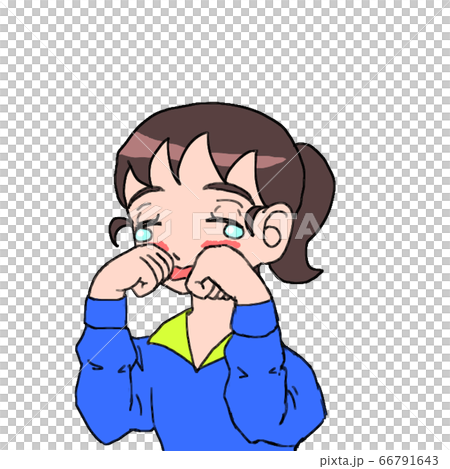 泣く女の子 66791643