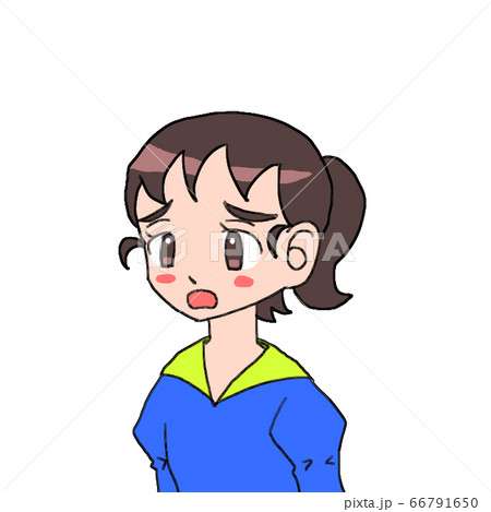 困る女の子 困る女の子 66791650