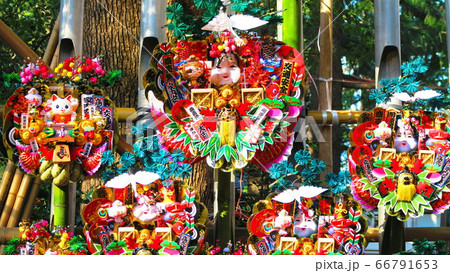 埼玉県川口市の酉の市(おかめ市)の風景 埼玉県川口市の酉の市(おかめ市)の風景 66791653