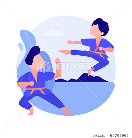 Martial arts school vector concept metaphor 66792965