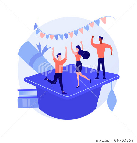College graduation vector concept metaphor College graduation vector concept metaphor 66793255