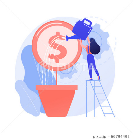 Profit growth vector concept metaphor Profit growth vector concept metaphor 66794492