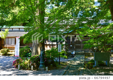 山の寺寺院群　本行寺　高山右近ゆかりの寺　七尾市 66794497