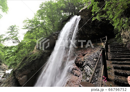 裏見の滝（長野県・雷滝） 66796752