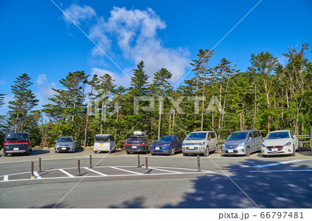山梨県山梨市の大弛峠駐車場 66797481