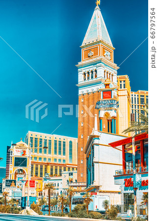 Main street of Las Vegas is the Strip. Casino, 66797564