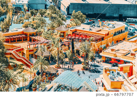 World famous park Universal Studios in Hollywood. World famous park Universal Studios in Hollywood. 66797707