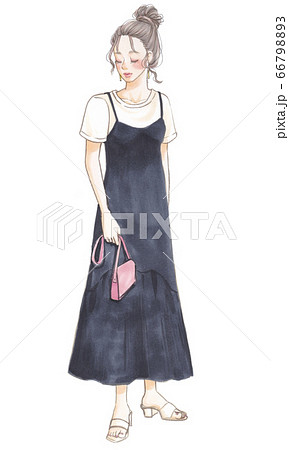 ファッションイラスト 66798893