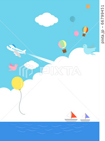 海 空 A4ポスター 海 空 A4ポスター 66799451