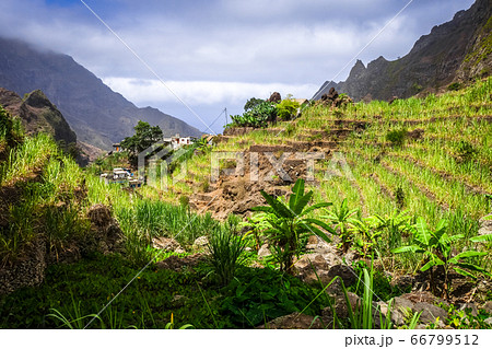 Paul Valley landscape in Santo Antao island, Cape 66799512