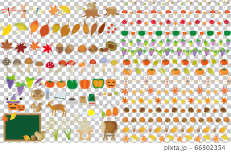 秋の素材デラックスセット 秋の素材デラックスセット 66802354