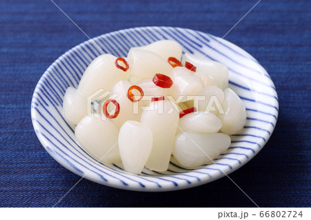 らっきょうの漬物 らっきょうの漬物 66802724
