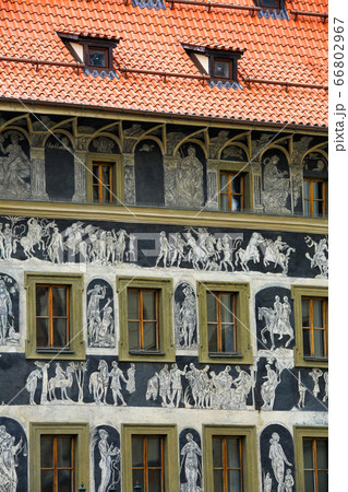 2015-06-08. Fragment of an old building with 2015-06-08. Fragment of an old building with 66802967