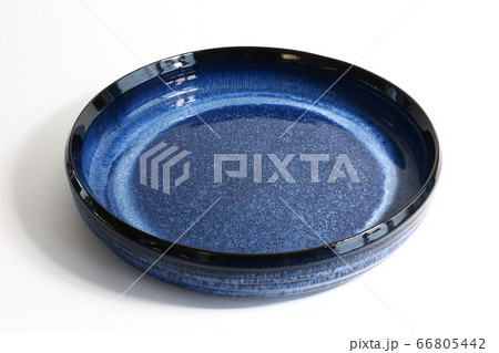 銀星窯 丸形水盤 花器 66805442