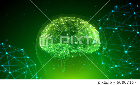 デジタル ネットワーク テクノロジー AI 人工知能 データ 通信 システム 情報 コンセプト 背景 66807157