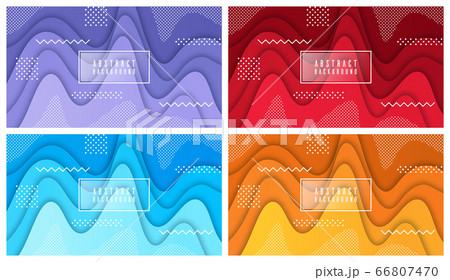 Colorful liquid and geometric background with fluid gradient shapes Colorful liquid and geometric background with fluid gradient shapes 66807470