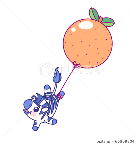 vector cute baby striped zebra 66809504