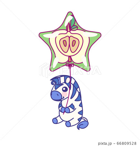 vector cute baby striped zebra vector cute baby striped zebra 66809528