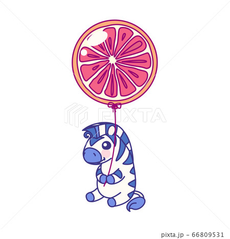 vector cute baby striped zebra vector cute baby striped zebra 66809531