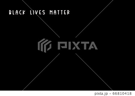Black Lives Matter white slogan 66810418