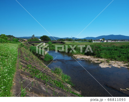 津市榊原川復旧記念公園 長野川から青山高原と経ヶ峰 津市榊原川復旧記念公園 長野川から青山高原と経ヶ峰 66811093